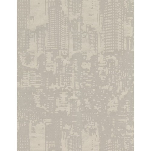 Italian Wallpaper Dark Beige, 10m x 0.53m, Model 57049 | Balbaid Decor Company