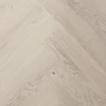 ألواح SPC تصميم هرمي، مقاس 64×12.8 سم، لون بيج