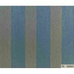 Wall decoration striped design, size 10 m x 1.06 m, gray with blue color, model 700023
