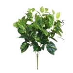  فرع نبات صناعي للغرس، لون اخضر 