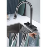 Chinese kitchen Sink Mixer, Dark Gray Color