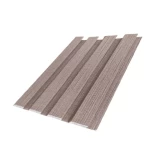 Synthetic Wood Decor, Size 290×16 cm, Brown Color, Model 057