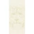 Patterned Wallpaper, Cream Color, Size 10m×0.70m, Model 12071 