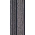 Wooden Board Alternatives PS, Size 290×60 cm, brown with black, Model 12-03