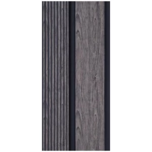 Wooden Board Alternatives PS Size 290×60 cm Brown with Black, Model 12-03 | 