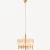 تورو إضاءة معلقة مودرن، أبعاد 64× 64× 158 سم، لون ذهبي