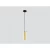 PINTO GOLD Hanging Light 1100 mm × 110 mm Black and Gold | PINTO GOLD - Image 2