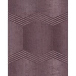 Spanish Wallpaper Dark Red Color Geometric Design, Size 10mx0.53 m, Model 1102-2