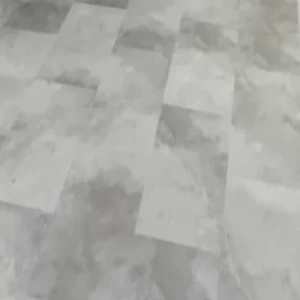 باركيه SPC بنمط رخامي، ابعاد 61×30.5 سم، لون رمادى | 