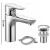 Washbasin Mixer Length 16 cm Chrome Color, Italian Model | ALHashim Sanitary Tools - Image 2