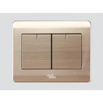 مفتاح مزدوج دركسيون، آرت دي إن أيه، لون ذهبي، A66، مقاس 7×7 سم