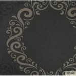 ورق حائط كلاسيكي طول 10 م، عرض 0.53 م، لون رمادي، موديل 225040VE