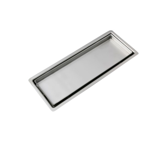 صفاية لتصريف المياة 30×10 سم لون كروم | N116.505