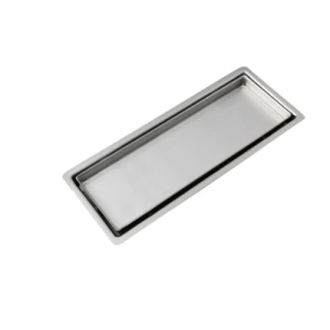 صفاية لتصريف المياة 30×10 سم لون كروم | N116.505