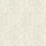 ورق جدران نقشات مقاس 15.6 م×106 سم، لون بيج فاتح 