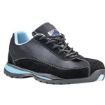 Safety training shoes, PORTWEST, rubber, for women, size (41) black, slip-resistant.