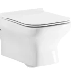 مرحاض معلق لون ابيض مقاس 55×36×36.5 سم مربع تصميم أرشيبلوس 