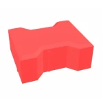 بلاط رصيف انترلوك بيهاتون سماكة 6 سم لون احمر | شركة معيار