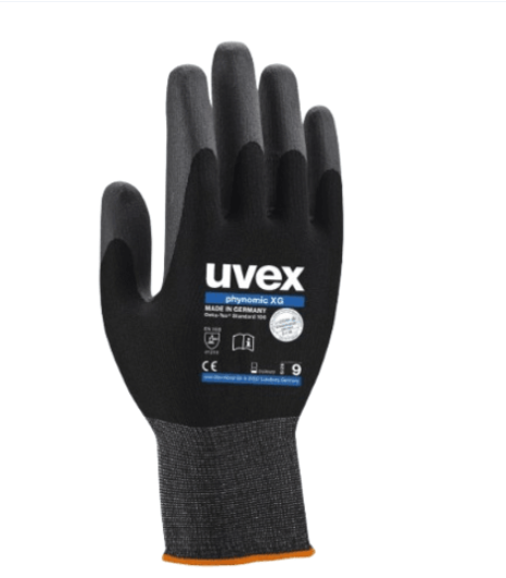 Shock Resistant Gloves Size 8 Medium, Blue/Black Color | Reda Safe