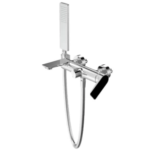 Bath Mixer Size 23×23×12 cm, Chrome Color | Abyat Company