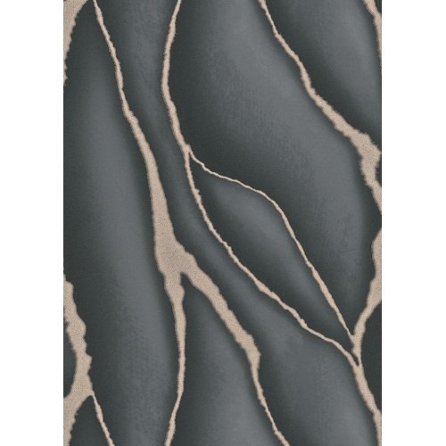 Wall Decoration Patterned Design Model 10345-15, Size 10×0.53 m, Dark Grey | Balbaid Decor Company