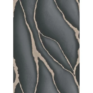ورق جداري تصميم نقشات موديل 10345-15، مقاس 10×0.53 متر، لون رمادي غامق | شركة بالبيد للديكور