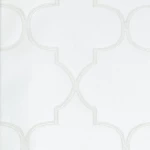 Vinyl Wallpaper, Patterned Design, Size 15.6m × 106 cm, Light Brown with Silver Color 