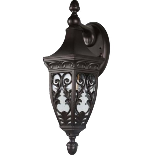 Outdoor Gate Lighting 18x43 cm, Black Color | Matkel Store