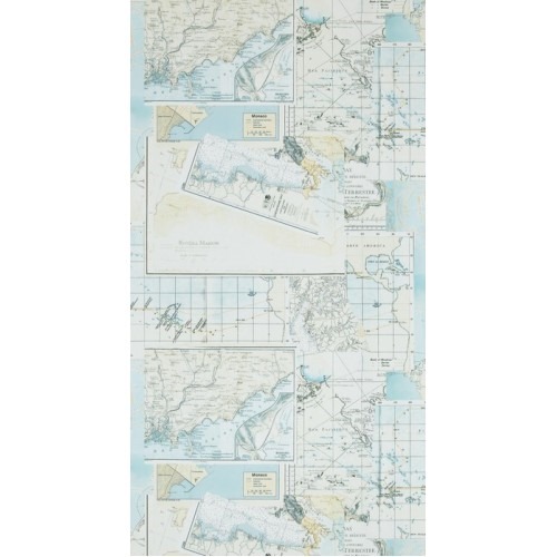 Wall Decoration Youthful Design 10m x 0.53m Blue, Model 18270 | Balbaid Decor Company