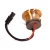 Small Gold LED Spotlight 3W Power 2 cm Depth 3 cm Outer Frame | Matkel Store - Image 2