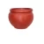 Plastic transplant pot small circular Al Zamil Made of  polyethylene Colour brick
