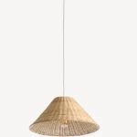 معلق إضاءة سقفية بتصميم راقٍ، حجم 32×32×25 سم، لون بنى 