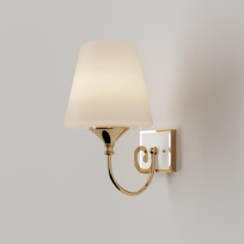 Gold Wall Lamp 24 cm Height, 13 cm Width | 47241