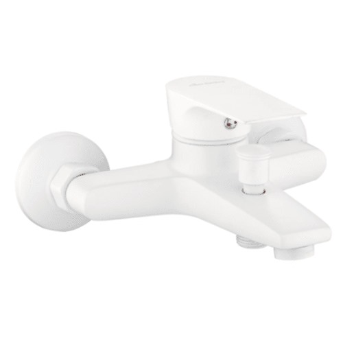 White Automatic Shower Mixer Brass, 3 Years Warranty | Al Muhaidib Sanitary and Ceramic