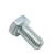  Zinc Plated Hex Bolt, UNC Grade 2 Size Diameter 5/16 inch Length  3/4 inch    