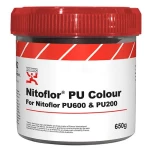 Epoxy Floor Paint Nitoflor PU Colour   Fosam Brand   Size 0.65 kg Oxide Red Color 