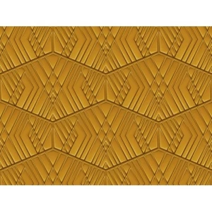 Italian Wallpaper 10m x 0.73m Golden Color, Model Z90074 | Balbaid Decor Company