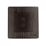 Curtain Switch 10 Amp Capacity, 220 Volt, Size 7 × 7 cm, Matte Black Color