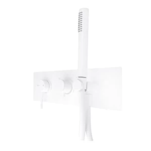 Two Way Concealed Shower Mixer 5.57 kg, White Matte | Hatch Company