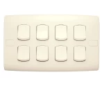 مفتاح كهرباء ثمانى دريكسون 10 امبير ألف كلاسيك الفنار مقاس 14×7 سم اللون بيج 