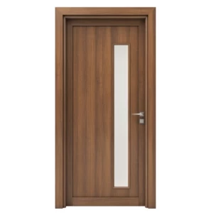 Premium Solid Wooden Doors 235x115 cm, Brown, 6 cm Thickness | GD05