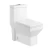 Floor Mounted Toilet  Dolphy Brand Size 68x76x38 cm, White Color