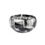 حوض زرع سيراميك مقاس 25×25×14 سم بألوان متداخلة 