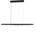 ثريا أنابيب ديكورية ذهبي، طول 20 سم، عرض 90 سم