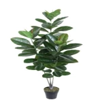 عشب زينة فيكس اليستكا صناعي، ارتفاع 130 سم، لون أخضر 