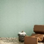 ورق حائط، مقاس 10 م×50 سم، لون اخضر فاتح، تصميم سادة