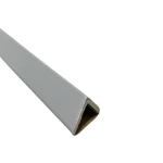 Wooden Corner,  grey color size 290x2.5x2.5 cm, Model Number 708