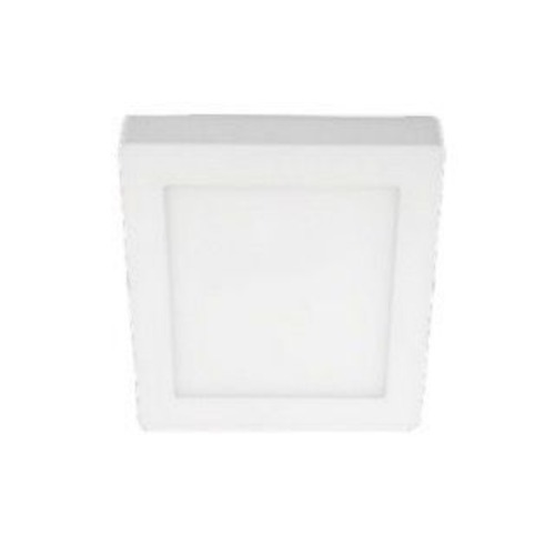 Surface Square LED Pane Light 4-Inch Aluminum Body, 110/220V, 6500K, 6W | Alshmmla Light