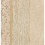Striped wall covering light beige color, length 10m, width 0.73 m, model 2432