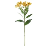 Lavender artificial flowers, yellow color, height 63 cm